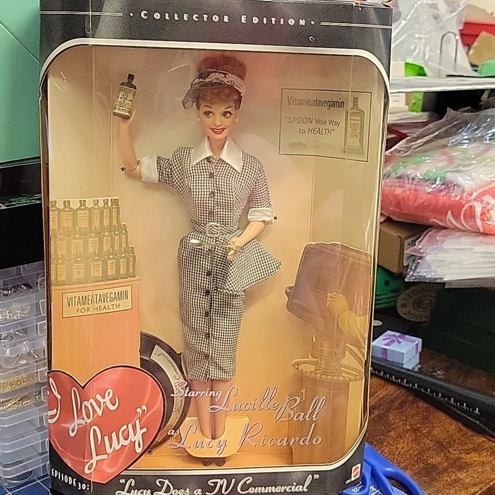 I Love Lucy Episode 30 Vitameatavegmin  Barbie 1997 Mattel